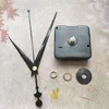 Whole 50PCS 12MM Shaft Quartz Clock Movement No Tic Silent Fit Up DIY Black Hands Repair Your Wall Clocks320P