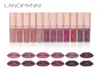 Makeup Matte Liquid Lipstick Make-up-Lippenset Lipgloss Samttönung Langlebiger wasserfester wasserfester Lippenstift Nude Langmanni33286413263