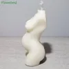 Ferramentas de artesanato Molde de vela grávida 3D feminino corpo nu torso mulheres silicone para fazer estátua de deusa resin307f