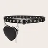 Bälten 2024 Mini Love Belt Women's Decoration Fashion Cute Concave SMALL LITT MAST BAG SAPNABLE