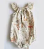 Baby Girl Romper Summer Cute Newborn Infant Toddler Girls Lace Floral Deer Printing Rompers Baby Girl Clothes Jumpsuit Kids Clothi7272900
