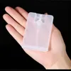 Mini givré noir blanc 20 ml désinfectant pour les mains parfum de poche flacon pulvérisateur de carte de crédit personnalisé votre logo Qkrup Svmvd