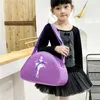 Sceniczna noszenie torebki taneczne torebki różowe dziewczyny cudowne plecak dla dzieci torba na paczkę na ramię wodoodporną księżniczkę