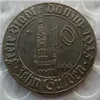 J D20 FREIE STADT DANZIG 10 Gulden 1935 Pièces de copie nickelées Ornements artisanaux en laiton Réplique de pièces de monnaie Accessoires de décoration pour la maison 2134