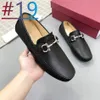 26 ModelGenuine Leather Designer Men Casual Shoes Luxury Brand New Mens Loafers Moccasins Breathable Slip on Purple Green Orange Driving Shoes Plus Size 38-46