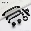 Aluminum Black Paint Cabinet doors handles pulls for cabinets shoe cabinets wardrobes pulls holder drawers holder wine cabinets h3100