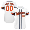 Personalization Customize Baseball Jersey Team Shirt Print Personal Name Number Hip Hop Sportswear Baseball Men/Women/Kids Shirt 240305