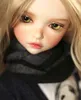 1/6-Lonnie Jointed bjd sd Doll Fashion Cute Girls Toy Mini for Girls Spot Make-up Premium resin 240301
