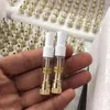 KRT Golden Premium Vape-karren Wit Zwart Keramisch Goud Glazen Tank Verstuivers 0,8 ml 1,0 ml 510 Draad Ronde Top Dikke Olie Dab Cartridges Gedemonteerd Verpakt in Schuim