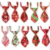 Christmas Pet Neckties Puppy Dog Cat Kids Small Neck Ties Adjustable Neckties Collar Dog Accessories Pet Supplies333h