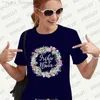 T-shirt da donna Donna spagnola Single Addio al celibato Addio al nubilato T-shirt Addio al nubilato Matrimonio Fidanzamento Top Future Team Bride Squad Tees L24312 L24312