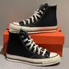 Tasarımcı Erkekler İçin Koşu Ayakkabıları Kadın Moda Markası 1970 Chucks Tuval Deri Sıradan Spor ayakkabıları All Star 70 Sneaker Triple Black Beyaz Kırmızı Mavi Spor Erkek Eğitmenleri