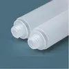 15 30 50 ml Airless Pump Frosted Bottle Refillable Travel Lotion Containers Vaccum Fine Mist Spray Bottle Plastic Cosmetic Dispenser JWH GVTG