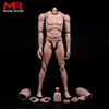 Action Toy Figures MX02-A/B 1/6 Europe Skin Male Action Figure Doll 12 Soldier Super Flexible Joint Body Fit 1 6 Head Sculpt Model Toy ldd240312