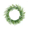 Dekorativa blommor Festival Door Wreath Eye Catching Long Term Usy Perfect for Celebration