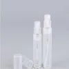 1000PCS 2ML 3ML 4ML 5MLミニプラスチックスプレー香水ボトル補充可能オイルボトルアトマイザー化粧品コンテナDLPOF