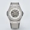 50 estilos 2024 Relojes para hombres Relojes de metales preciosos yupoo Relojes mecánicos automáticos Relojes con tres manecillas y funciones completas Relojes de moda para negocios Reloj de cuero HU-A