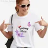 T-shirt Femme Français Filles Single Adieu Mariée Mariage T-shirt Équipe Future Mariée Tops Bachelorette Hen Party Tshirt Femmes Court Sled Tee L24312 L24312