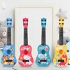 Children Ukulele Musical Toys 4 Strings Small Guitar Montessori Education Instruments Music Toy Musician Learning Gift y240226