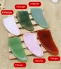 Tamax JD016 Quartz Rose blanc agate verte Dongling Jade Guasha Board grattoir en pierre naturelle Gua Sha outils pour l'acupuncture Pres6166669