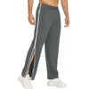 Pantalons pour hommes pleine fermeture éclair Jogging hommes pantalons de survêtement longs printemps et été vêtements de sport basket-ball lâche poches décontractées pantalons