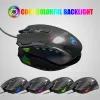 Möss S600 Wired Gaming Mouse Macro Programmering RGB Luminous Mouse Gamer7200DPI Gaming Mouse för PC Gamer Laptop Accessories