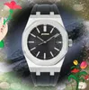 Beliebtes Präsidentenkleid, große Herrenuhr, Quarz-Automatikwerk, Gummi-Edelstahluhr, wasserdichte Linie, Skelett-Zifferblatt, Armbanduhren, Zubehör, Geschenke