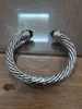 AA Designer Bracelet Doux Hambra Bracelet Jade Dy Homme Bracelet En Argent Sterling 10mm Mosan Diamant Vente Directe Apiw