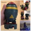 Decorative Objects Figurines Mini Nuke Bomb Storage Box Retro Resin Figurine Desktop Art Crafts Decor for Home Bedroom Office Tabl295g