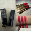 Szminka nowa przybycie czarne wciśnięte aluminiowe szminki lampowe dziewczyna lip kosmetyka rouge allure Veet 57 58 99 3 Kolor Stock Długie WA DH38M