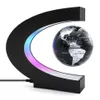 Magnetisk levitation Globe Night Light Floating World Map Ball Lamp Cool Lighting Office Home Decoration Terrestrial Globe Lamp C10272O