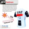 UAE Radfahren Uniform Shorts Männer Fahrrad Kleidung Mann Sommer 2024 Sport Set Herren Hosen Gel Bib Sportswear Anzug Jersey Mtb Tricuta 240318