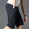 Vintage Bolsillo grande pantalones cortos de trabajo verano masculino pantalones rectos sueltos Harajuku moda Y2k ropa pantalones casuales para hombre 240227