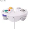 Kontrolery gier Joysticks dla kontrolera gier NGC GameCube GamePad dla Wii Console Game Conto Conto New Dropship 24312 L24312