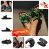 2024 Sandales de créateurs en cuir marron noir chaussures pour femmes sandales d'été talon décontracté extérieur GAI maison