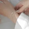 Perlen Luxus Mode Doppel Liebe Herz Hohle Runde Perlen Armband für Frauen Einstellbare Armband Romantische Hochzeit Schmuck GeschenkL24213