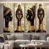 Affiches et imprimés de femmes noires africaines, peinture sur toile, images d'art murales pour salon, décoration de la maison, sans cadre 2139