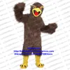 Mascot kostymer bruna långa päls örn hawk tercel tiercel falcon vulture maskot kostym karaktär nyår parti företag propaganda zx596