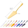 Stainless Steel Baking Cake Tools Birthday Cakes Shovel Pie Pizza Spatulas Pastry Cheese Cutter Gold Bread Knife T9I002588