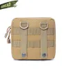 Bags 1000D First Aid Pouch Patch Bag Molle Hook and Loop Amphibious Tactical Medical kit EMT Emergency EDC RipAway Survival IFAK