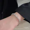 Ontwerper Ma Yan volledige diamanten armband ingelegd met hoge koolstof tiffay en co Celebrity Light Luxury Womens Advanced Feeling Handwerk