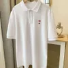 Summer Women Polo Shirt Designer T koszule damskie Lapel krótkie rękawy