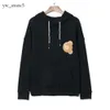 Palm Angel Hoodie Designer Primavera Mens Hoodies Pulôver Moletons Manga Longa Decapitado Urso Hoodie Solto Jumper Palm Angel Homens Mulheres Angel Black Pullvoer 5676