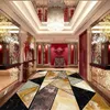 Custom Floor Mural Wallpaper Marble geometric mosaic 3D Flooring Living Room Bedroom Balcony PVC Floor Sticker Home Decor313w