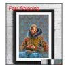 Kehinde Wiley Art Maluting Art Poster Decor Wall Picture Drukuj un -rame 16 Qylbki Bdenet207w