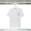 Casablanc 2024 T Shirt Men Men Designer T koszule wiosna lato nowy styl gwiaździsty zamek krótki rękaw Casa Men T-shirty Tennis Club