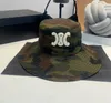 Designer Bucket Hat Luxe Nouveau Ajusté Camouflage Coton Bord Chapeaux Lettre Casquettes Chapeaux Hommes Ajusté Pêcheur Plage Cap Livraison Gratuite