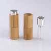 10ml空の竹の香水ボトル、DIY竹のグラスの香りのスプレーボトル、ポータブル香水チューブ高速出荷F417 Ilxba aokbe