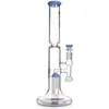 Phoenixstar 15 pollici vetro Recycler Bong Vaso di vetro Shisha Pipa ad acqua in vetro con albero estensibile a 6 bracci perc Tubo Fumatori Bong d'acqua