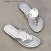 Slippers Sandals Designers Womens Beac Famous Classic Flat Heel Summer Free Shipping Designer Slides Shoes Bath Ladies Sexy Size 36-41 Q240312